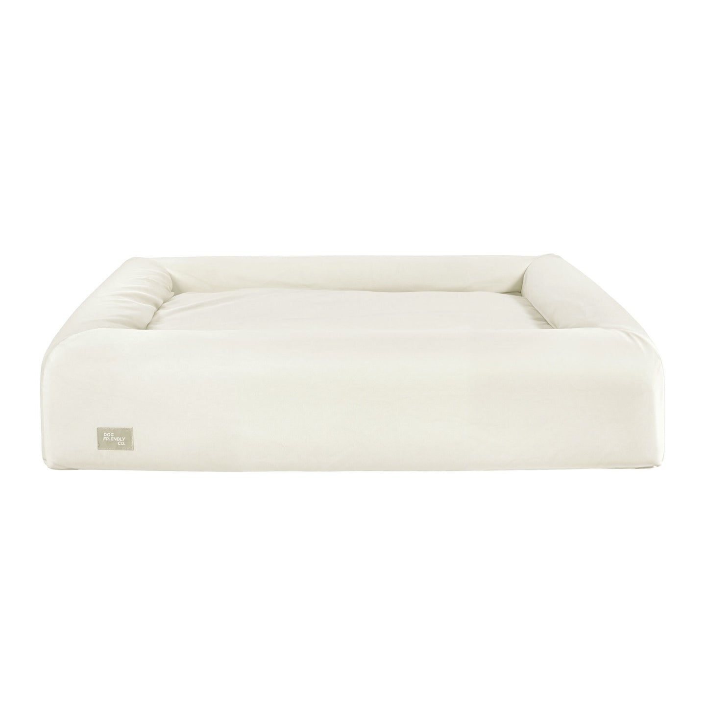 Velvet Easy Fit Hundebettbezug - Beige