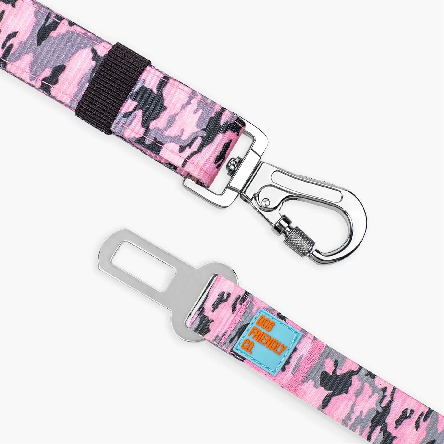 Hundesitzgurt - Rosa Camouflage