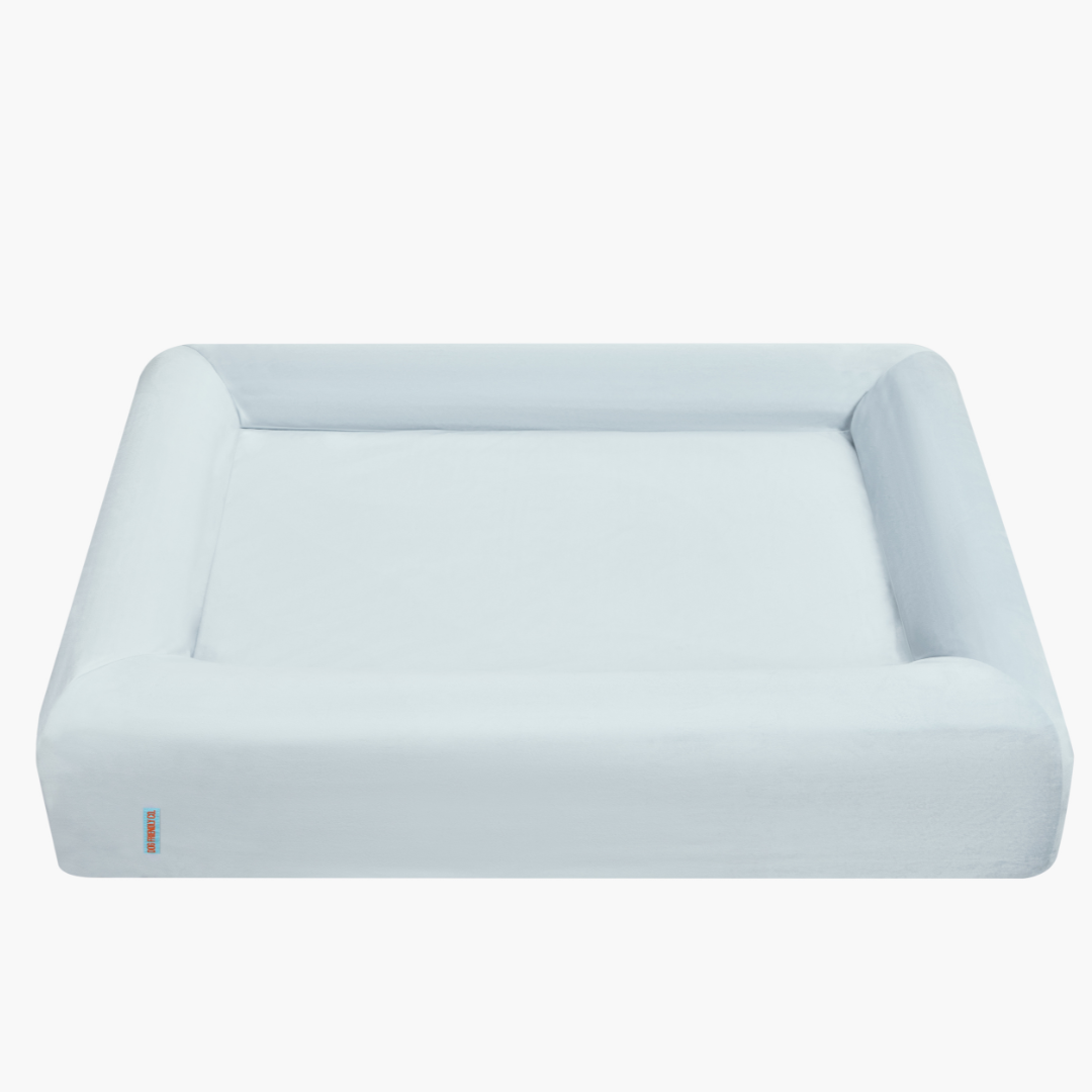 Velvet Easy Fit Hundebettbezug - Himmelblau