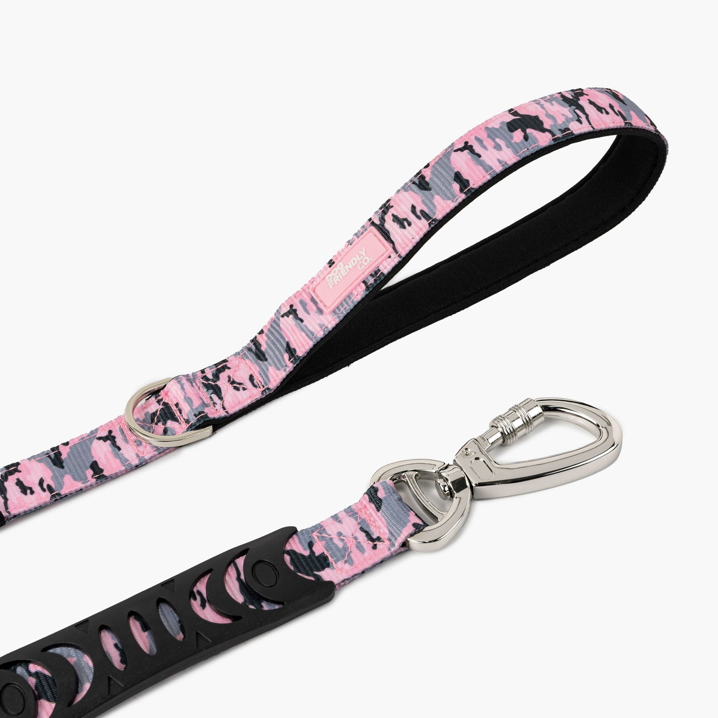 Klassische Hundeleine - Pink Camo