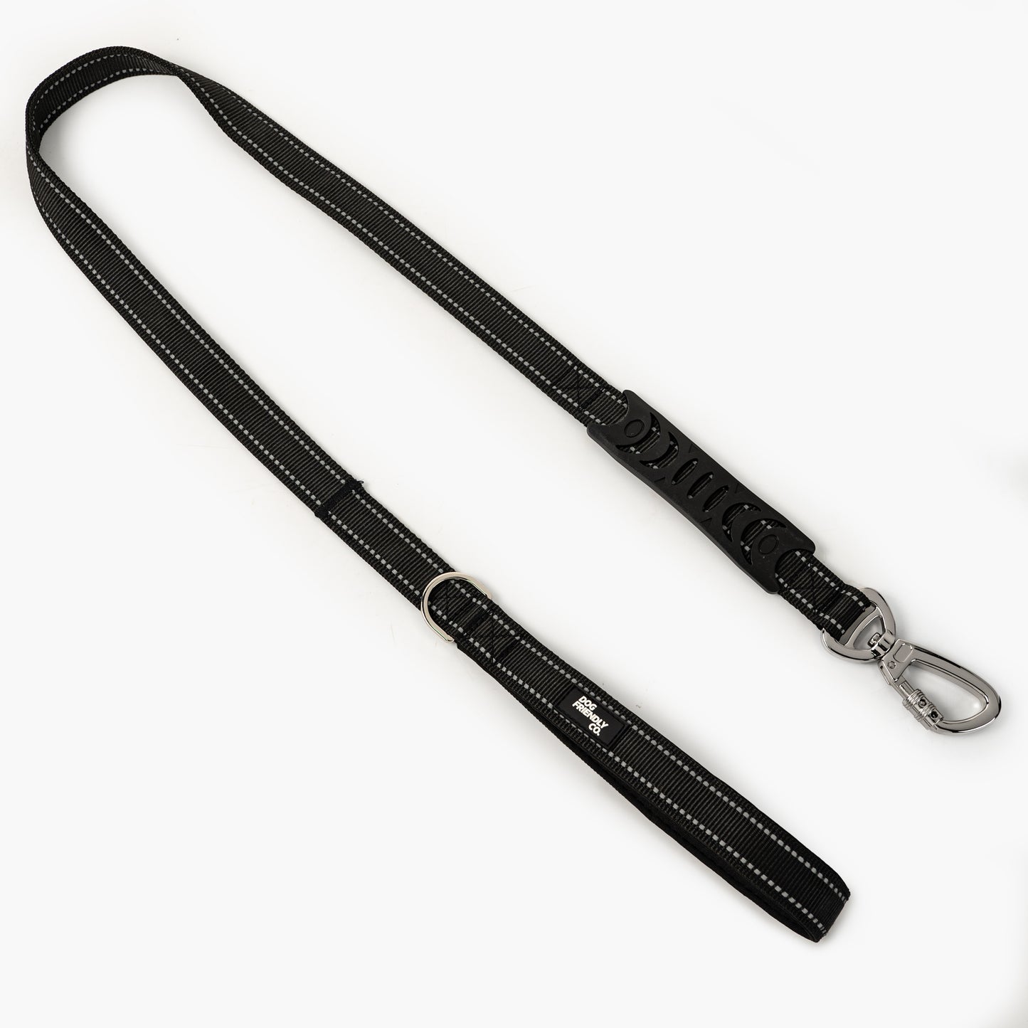 Halsband-Set für Spaziergänge - Schwarz