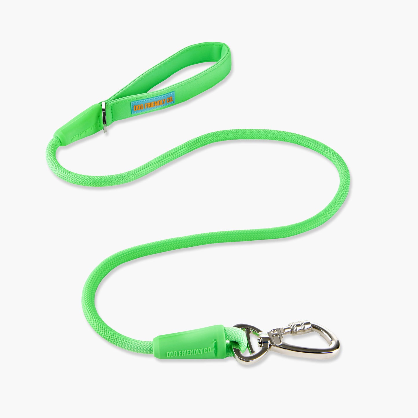 Halsband-Set für Spaziergänge - Neon Grün