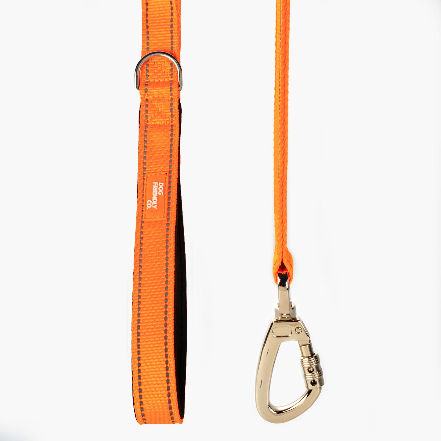 Kurze Trainingshundeleine - Hi-Vis Orange