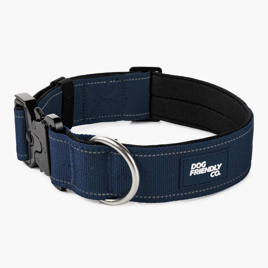 Taktisches Hundehalsband - Marineblau