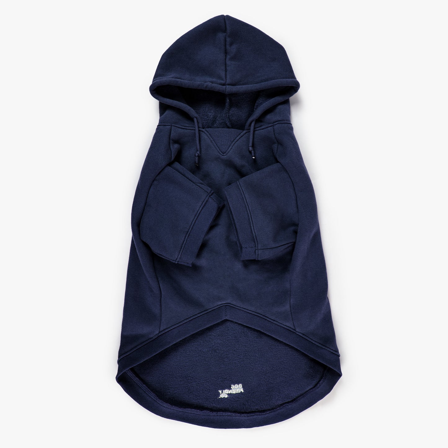 Winter Dog Hoodies - Marineblau