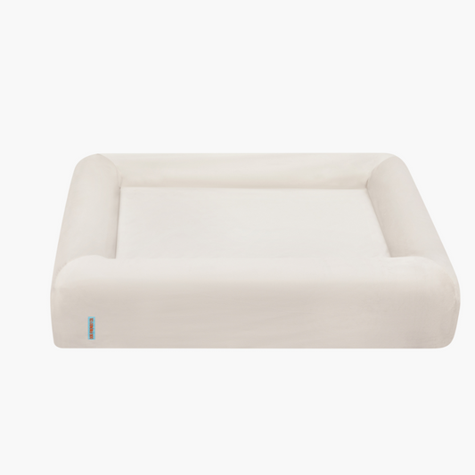 Velvet Easy Fit Hundebettbezug - Champagner
