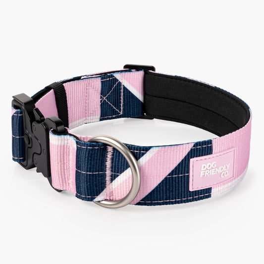 Taktisches Hundehalsband - Limitierte Auflage Pink