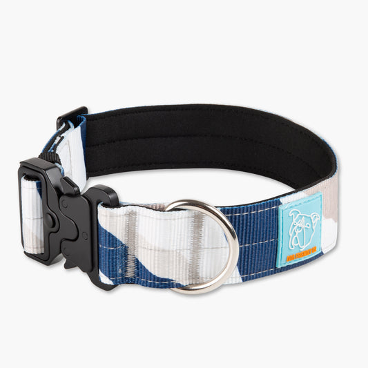 Taktisches Hundehalsband - Walk#001 Marineblau