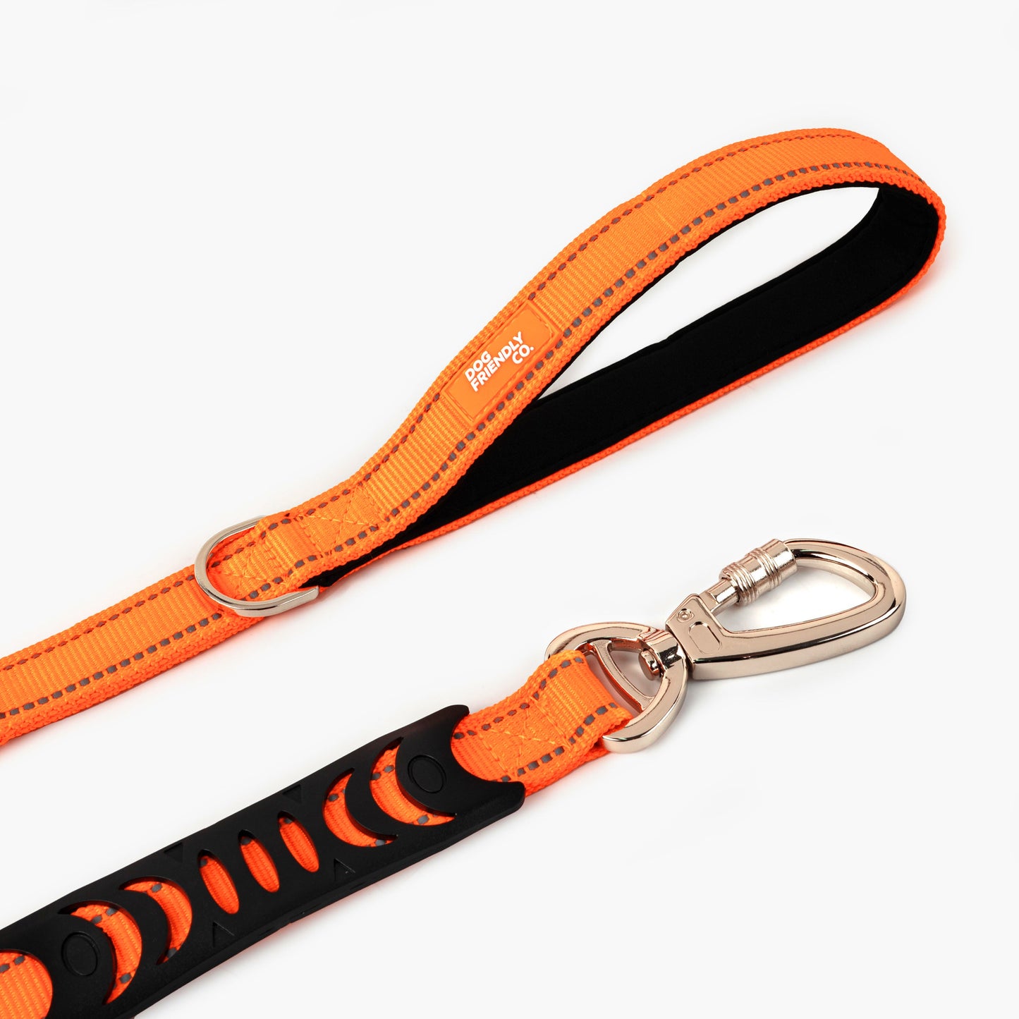 Bungee Hundeleine - Hi-Vis Orange