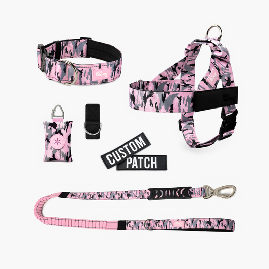 Walk Essentials - Rosa Camouflage