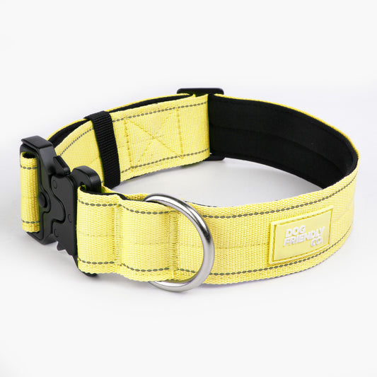 Taktisches Hundehalsband - Gelb